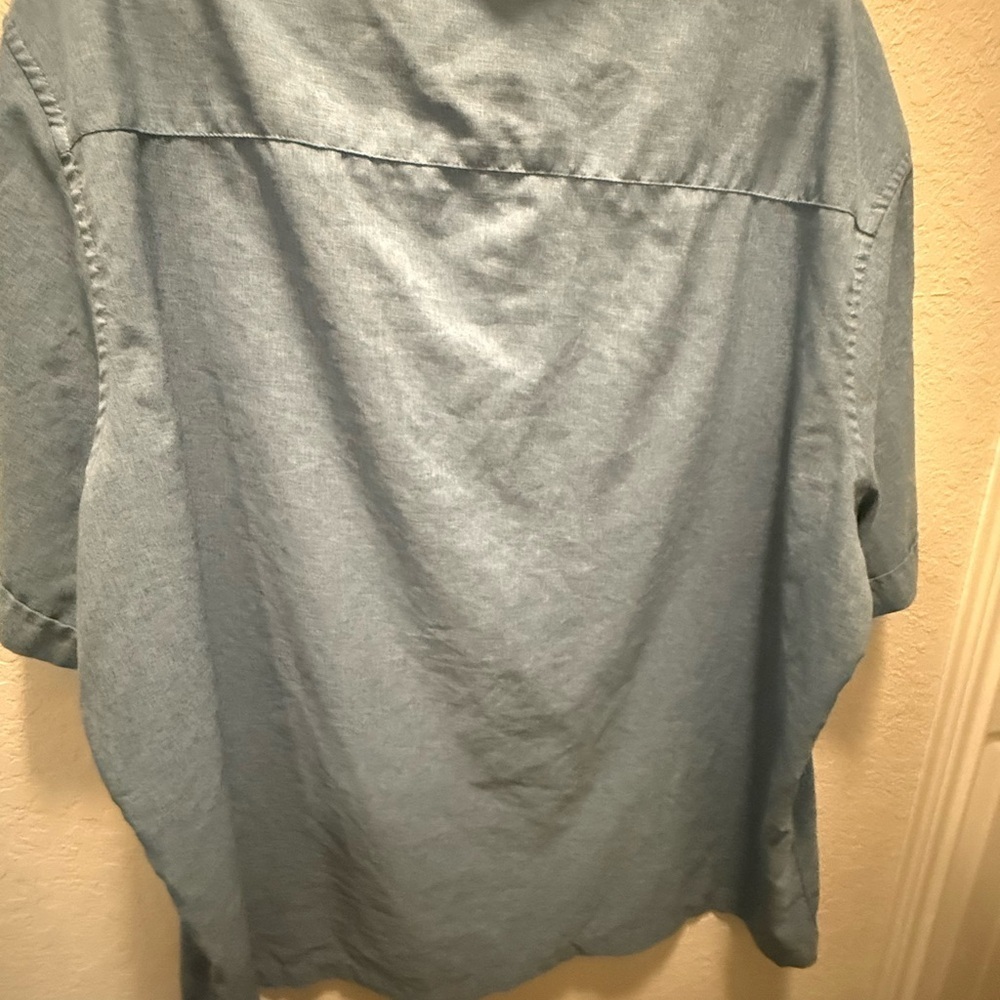 Cafe Luna Men's Blue Casual Shirt Size 2XL - Picture 5 of 6